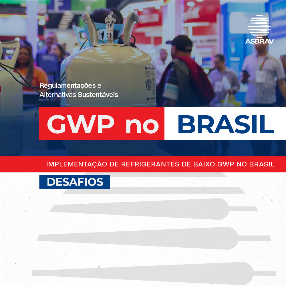 Desafios na Implementação de Refrigerantes de Baixo GWP no Brasil Desafios na Implementação de Refrigerantes de Baixo GWP no Brasil