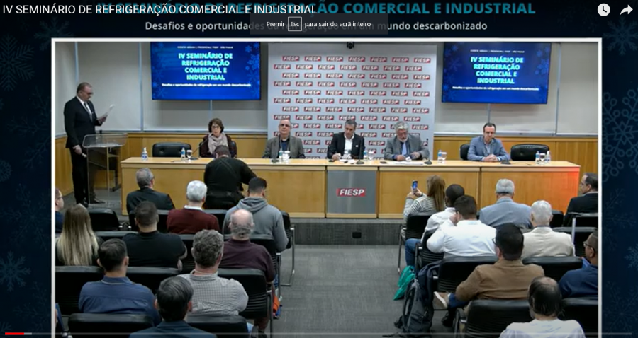 IV Seminário de Refrigeração Comercial e Industrial debateu desafios e oportunidades da refrigeração em um mundo descarbonizado IV Seminário de Refrigeração Comercial e Industrial debateu desafios e oportunidades da refrigeração em um mundo descarbonizado