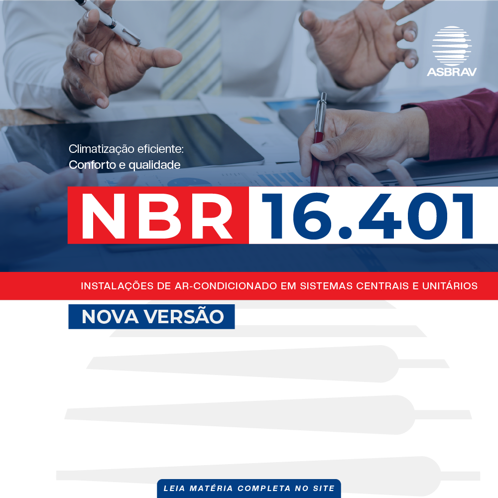 Nova Versão da NBR 16.401 é Publicada Nova Versão da NBR 16.401 é Publicada
